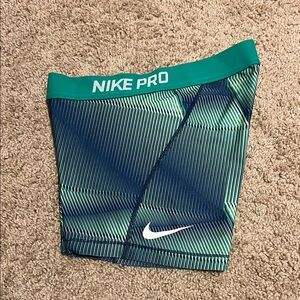 Nike Pro Striped Shorts